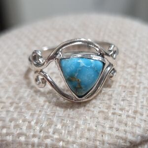 Silver Turquoise Ring
